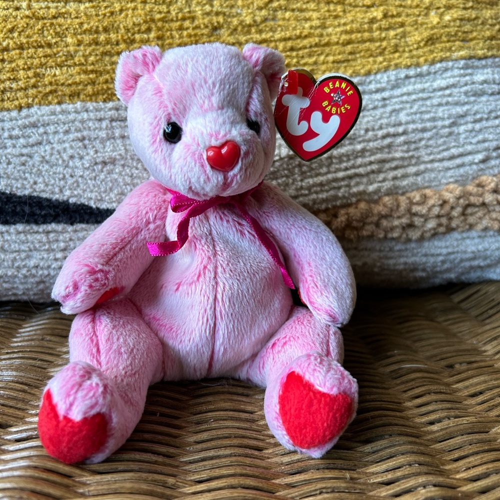 2/$30⚡️- TOY | Ty Beanie Baby Romance the bear 2001